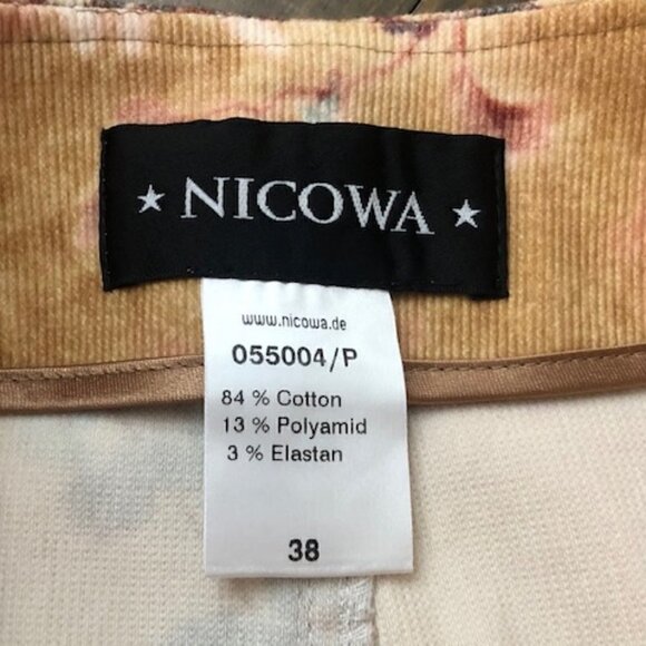 Nicowa Tan Floral Pencil Skirt - Picture 6 of 7